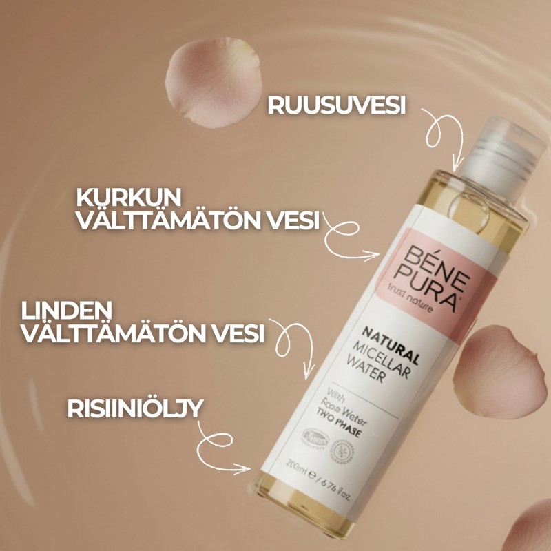 Kaksivaiheinen Misellivesi - 200ml