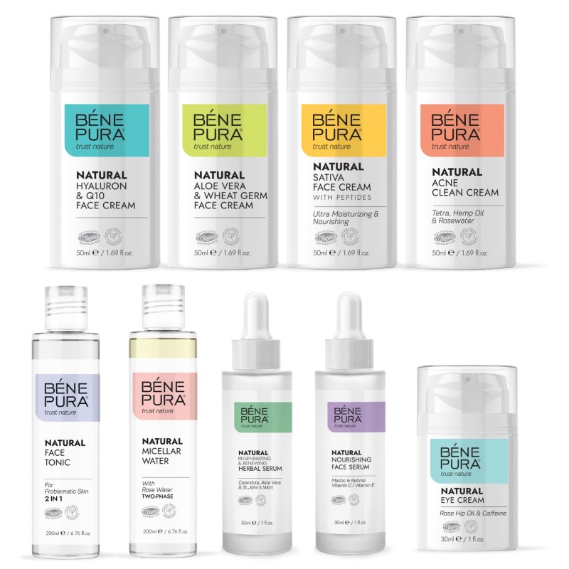 Mega Set "Kasvojen hoito" - Seerumit kasvoille