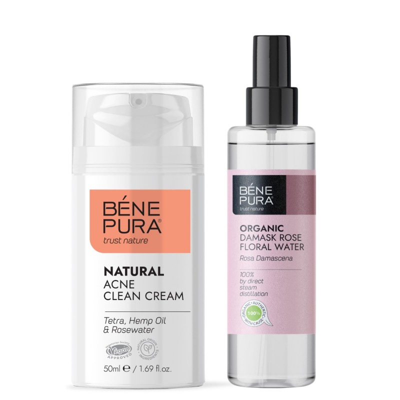 Anti-Akne Kasvovoide ja Bio Rosa Damascena Kukkavesi - Tuotevertailu