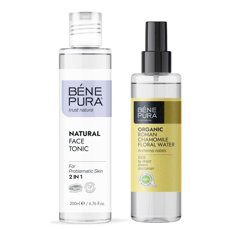 Kasvovoide Ongelmalliselle Iholle ja Bio Roomalainen Kamomilla Kukkavesi - Tuotevertailu