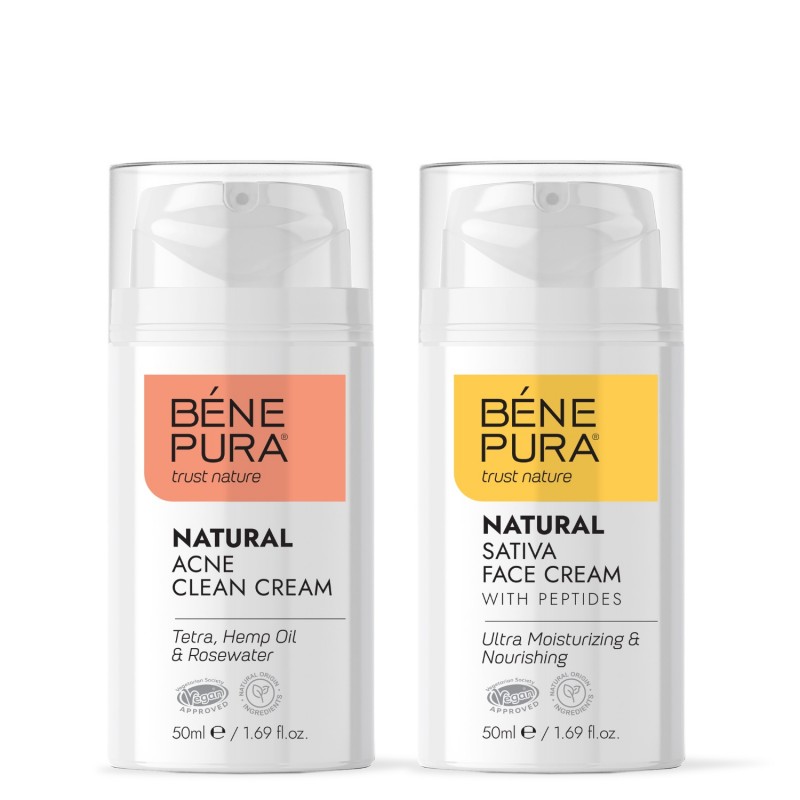 Anti-Akne Kasvovoide ja Kosteuttava kasvovoide - GMC