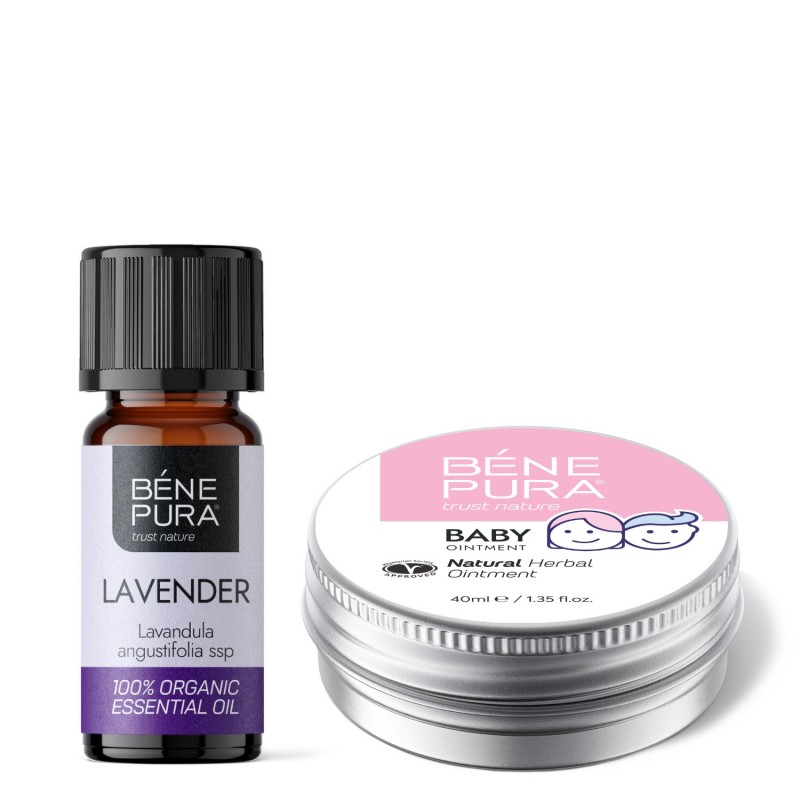 Voide Vaippaihottumaan kanssa Kehäkukkalla Ja Kamomillalla ja Bio Laventelin Eteerinen öljy - GMC