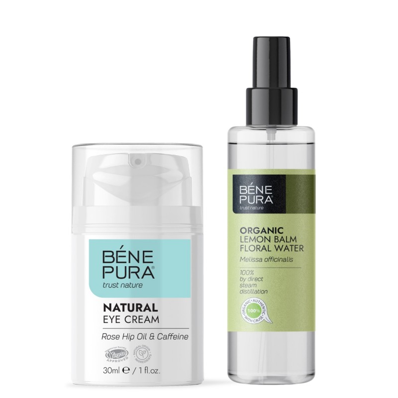 Silmänympärysvoide ja Bio Sitruunamelissa Kukkavesi - GMC