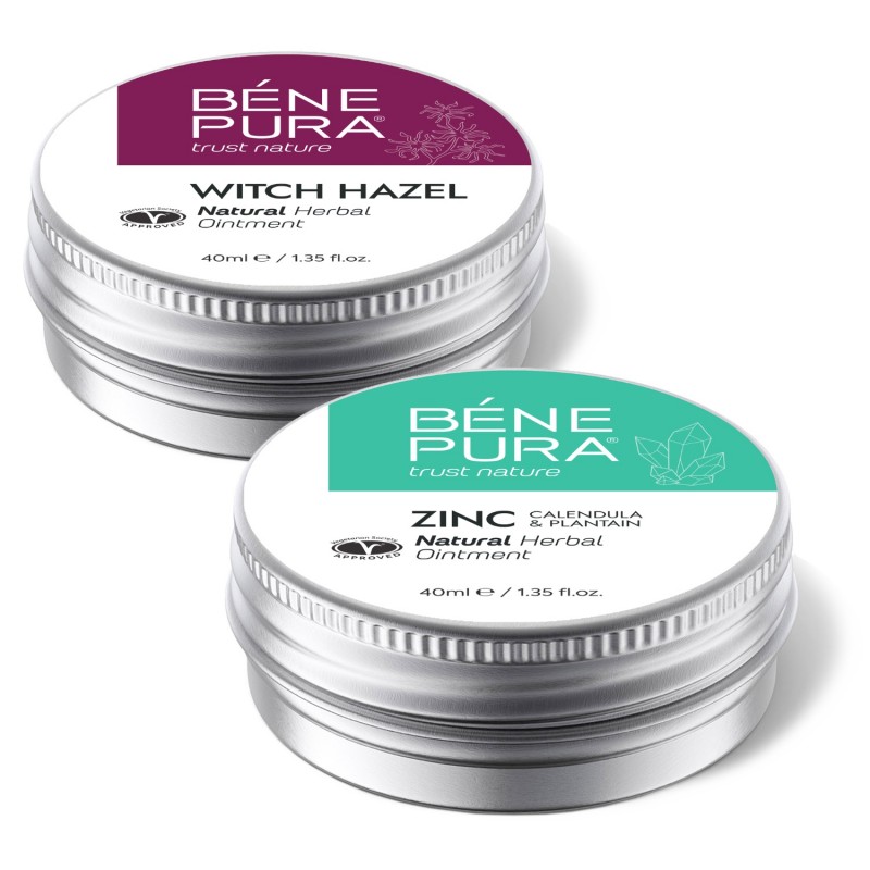 Voide Peräpukamien Taikapähkinää ja Voide Kutinaan kanssa Sinkkioksidi - Tuotevertailu