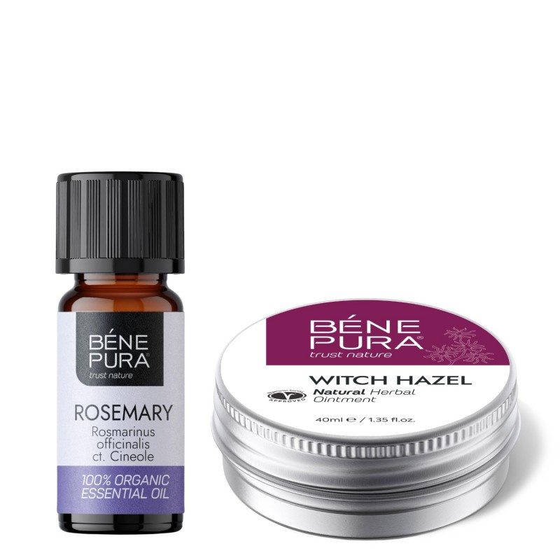 Voide Peräpukamien Taikapähkinää ja Bio Rosmariini Cineoli Eteerinen öljy - GMC