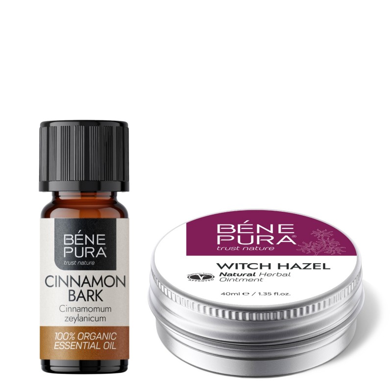 Voide Peräpukamien Taikapähkinää ja Bio Kaneli Eteerinen öljy - GMC