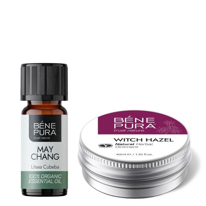 Voide Peräpukamien Taikapähkinää ja Bio Litsea Cubeba Eteerinen öljy - GMC