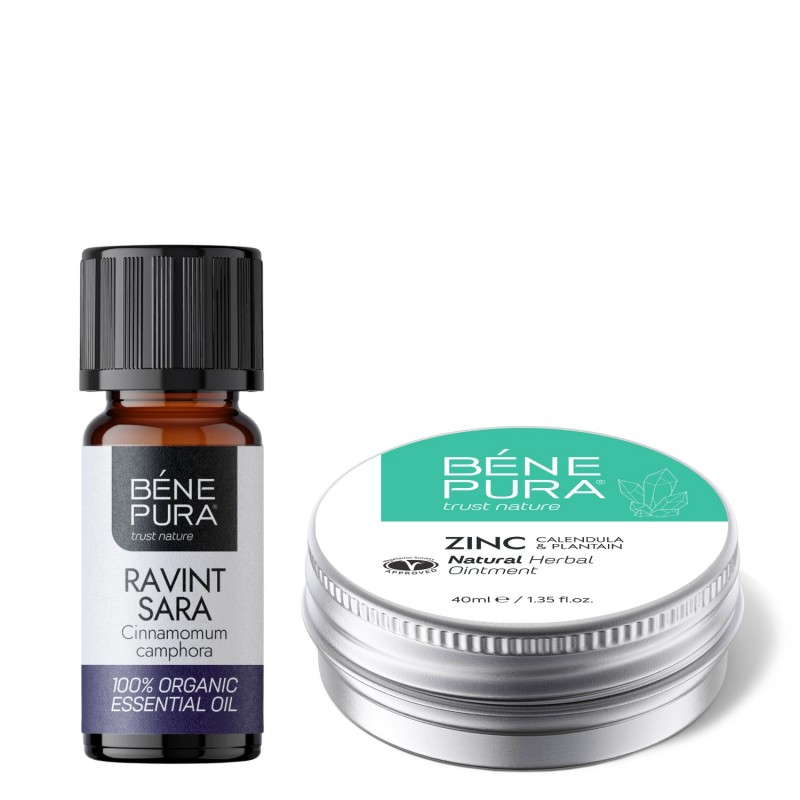Voide Kutinaan kanssa Sinkkioksidi ja Bio Ravintsara Eteerinen öljy - GMC