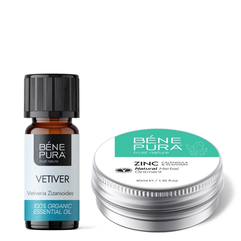 Voide Kutinaan kanssa Sinkkioksidi ja Bio Vetiver Eteerinen öljy - GMC