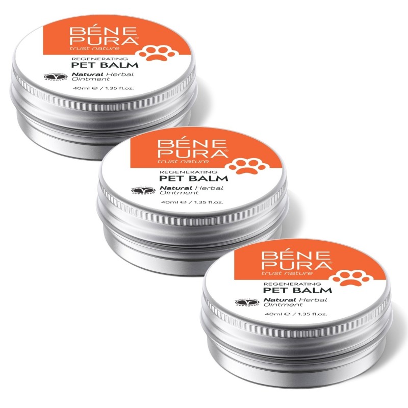 3x Elvyttävä Lemmikkivoide Kehäkukkalla - 40ml - Voiteet koirille