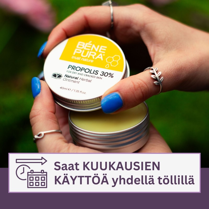 3x Voide Kutinaan kanssa 30% Propolis - 40ml