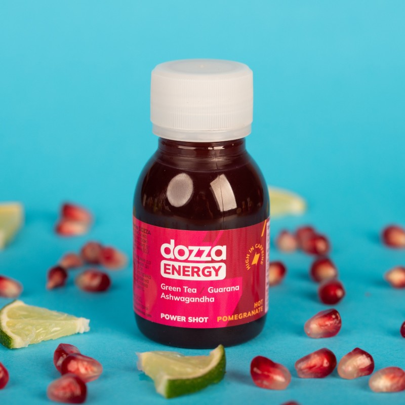 DOZZA Energy Hot Pomegranate Energy shot - 60ml - Benepura.fi DOZZA Energy Hot Pomegranate Energy shot - 60ml