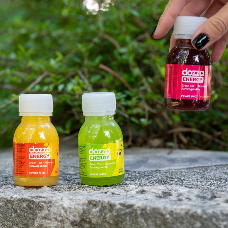 DOZZA Energy Hot Pomegranate Energy shot - 60ml - Benepura.fi DOZZA Energy Hot Pomegranate Energy shot - 60ml