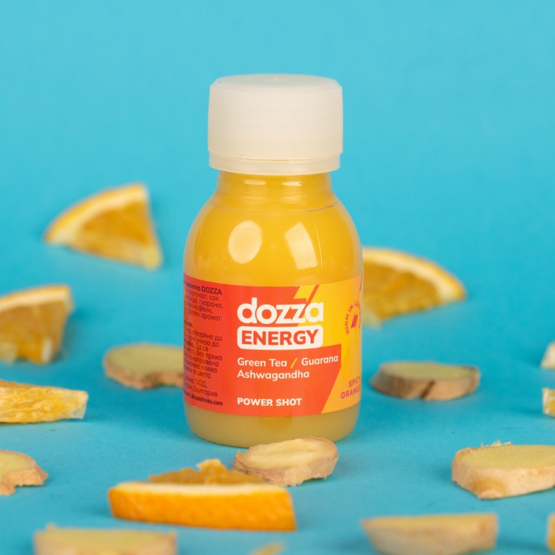 6x Pack DOZZA Energy Spicy Orange Energy shot - 60ml - Benepura.fi 6x Pack DOZZA Energy Spicy Orange Energy shot - 60ml