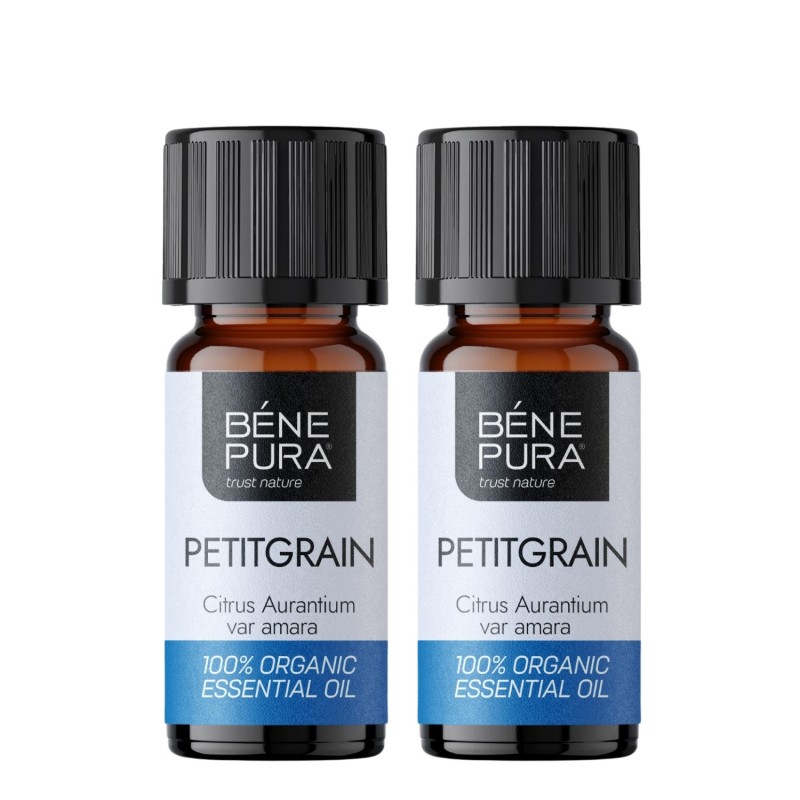 2x Bio Petitgrain Eteerinen öljy - 5ml - Eteeriset öljyt