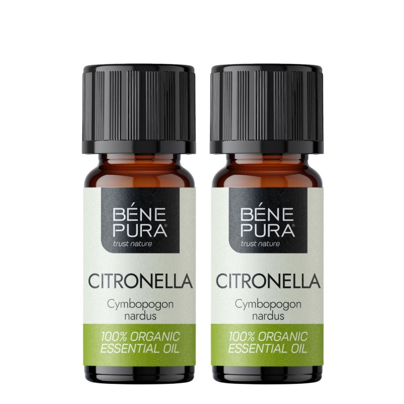 2x Bio Sitronella Eteerinen öljy - 10ml - Tuotevertailu