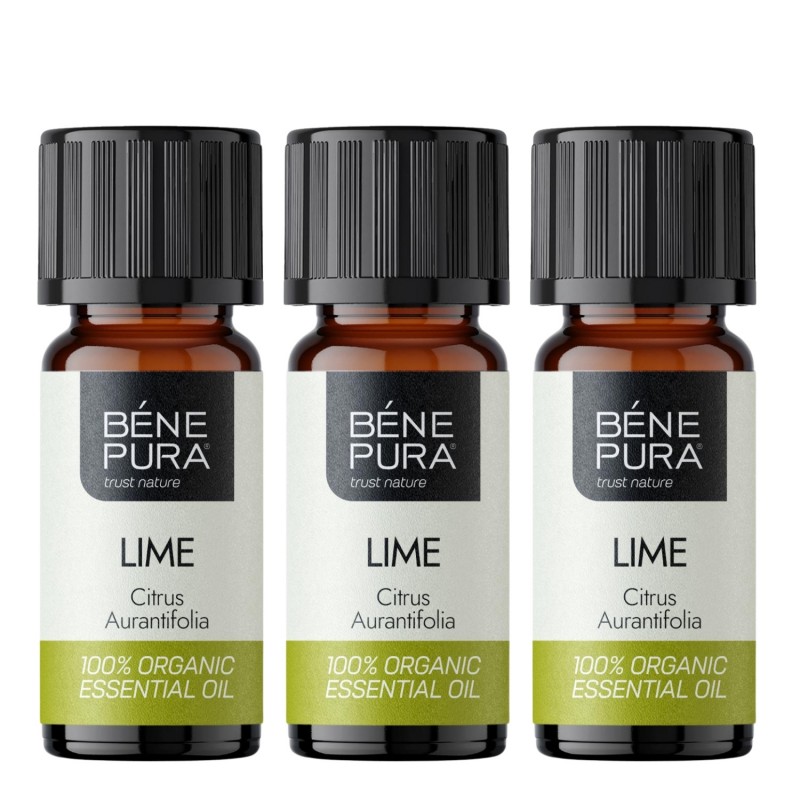 3x Bio Lime Eteerinen öljy - 10ml - Eteeriset öljyt