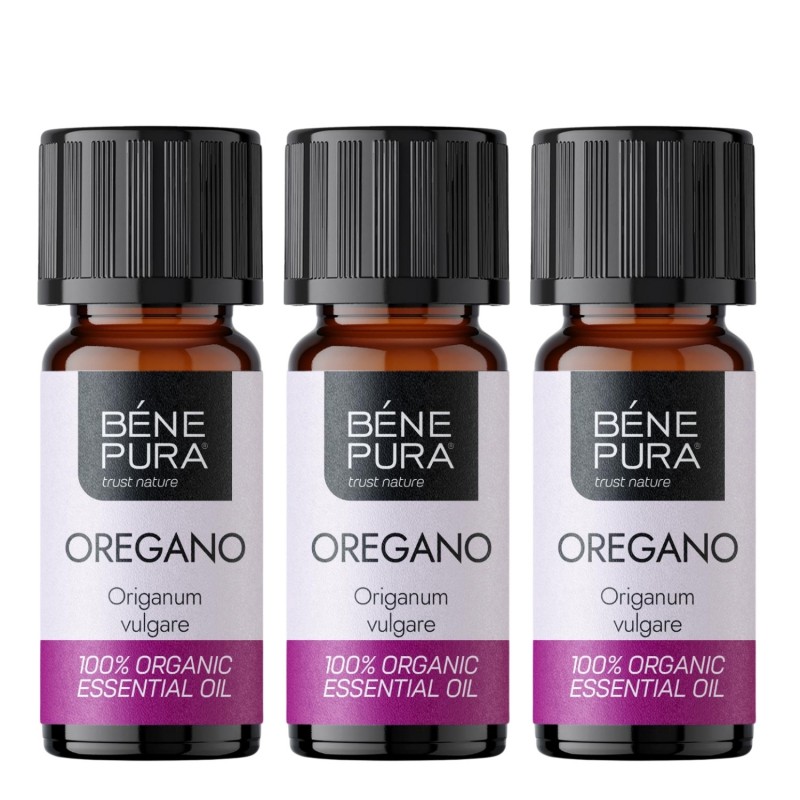 3x Bio Oregano Eteerinen öljy - 10ml - Eteeriset öljyt