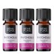 3x Bio Patchouli Eteerinen öljy - 10ml
