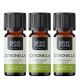 3x Bio Sitronella Eteerinen öljy - 10ml