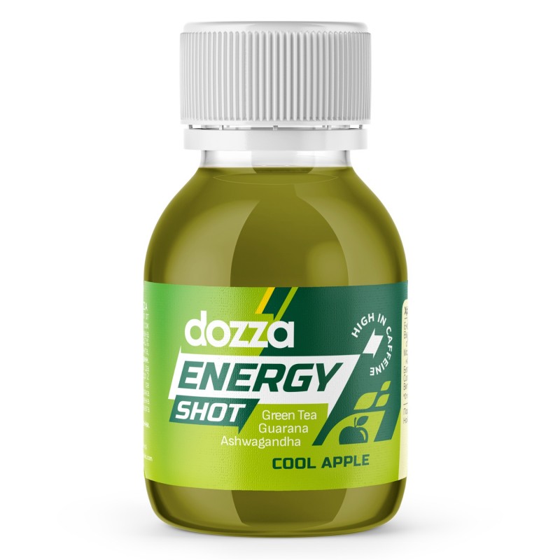 DOZZA Energy Cool Apple Energy shot - 60ml - Tuotevertailu