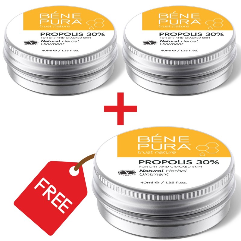 3x Voide Kutinaan kanssa 30% Propolis - 40ml - Tuotevertailu