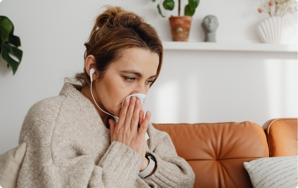 Voiteena nenän ympärille usein esiintyviin vilustumisiin