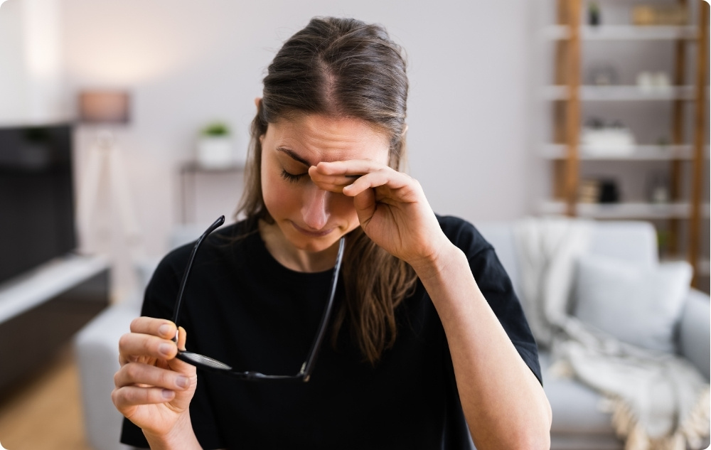 Väsyneiden tai punaisten silmien hoitoaineena