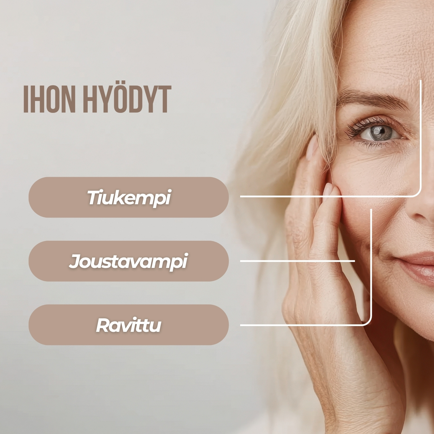 "Mature ihonhoito" Set