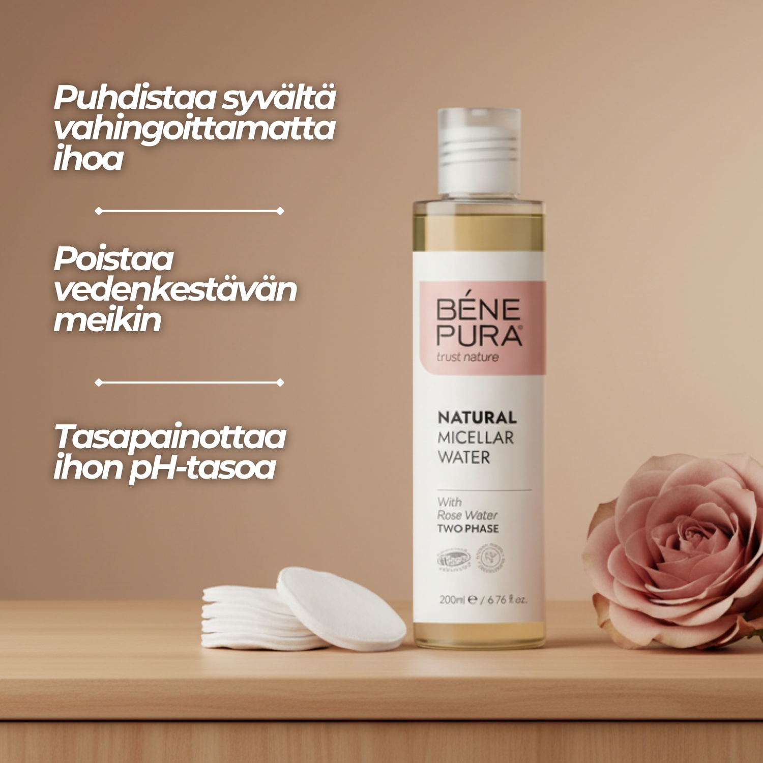 Kaksivaiheinen Misellivesi - 200ml