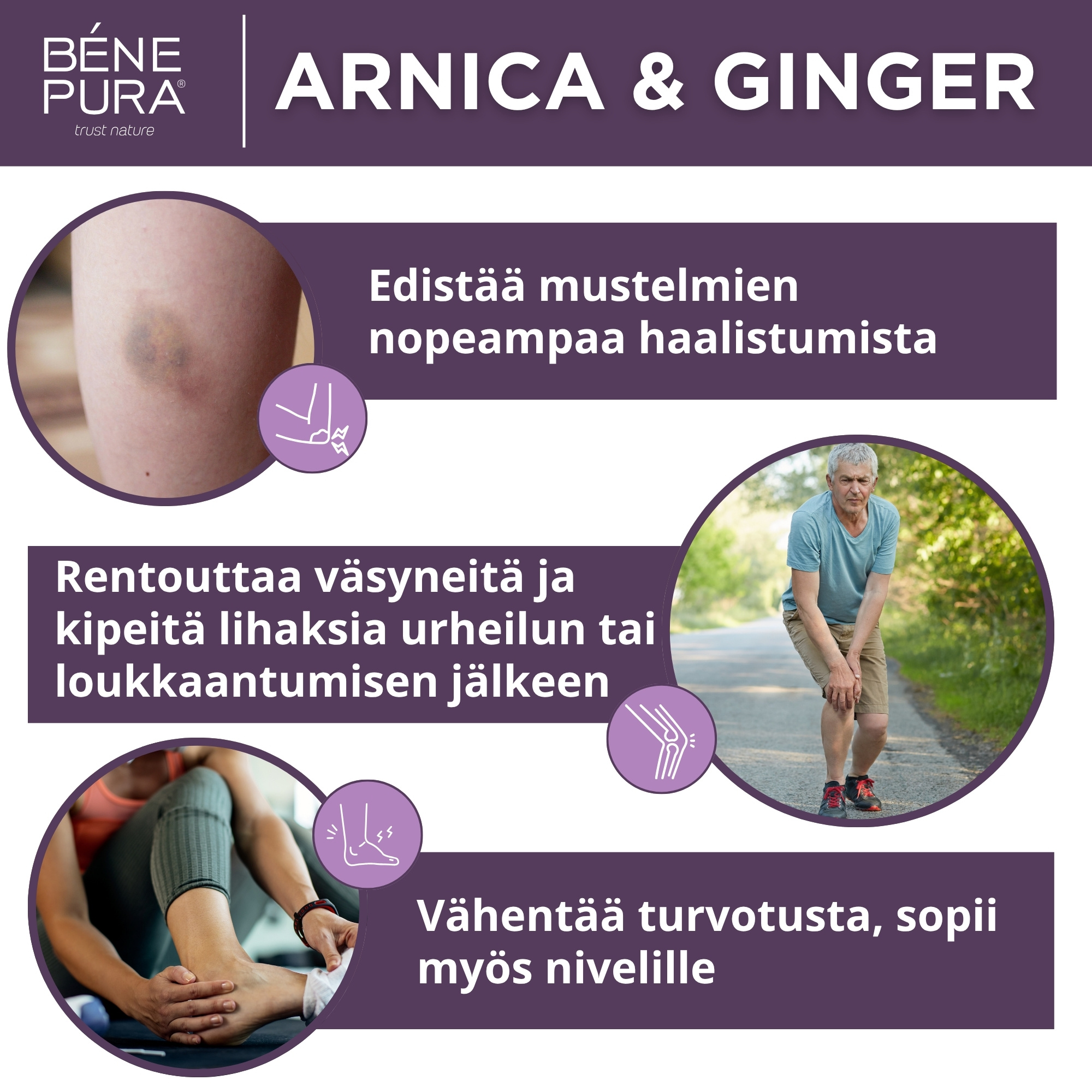 "Voiteet Nivelkipuihin, Lihaskipuihin ja Mustelmille 2" Set