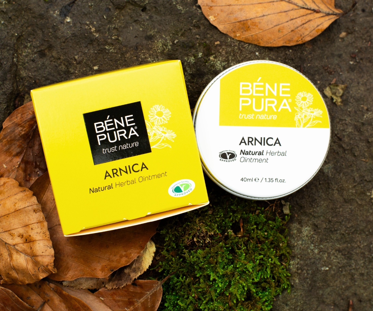 Voide Mustelma ja Lihas kanssa Arnica - 40ml